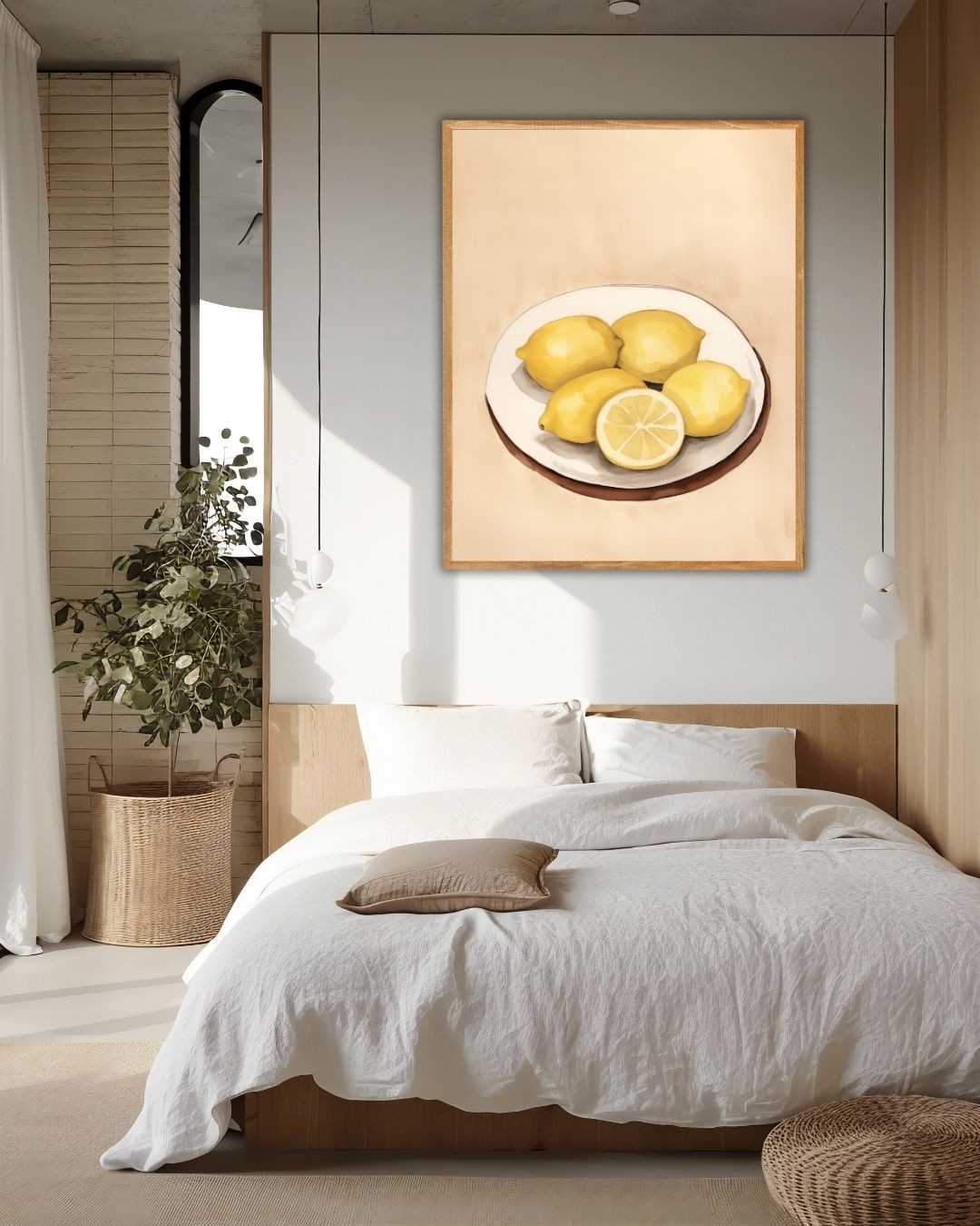 Citrus Delight Poster – staande poster voor modern interieur