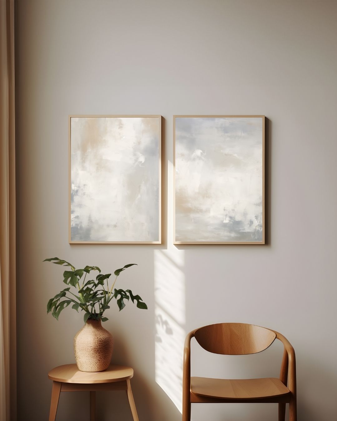 Kalme Nevel Posterset – 2-luik posterset als wanddecoratie