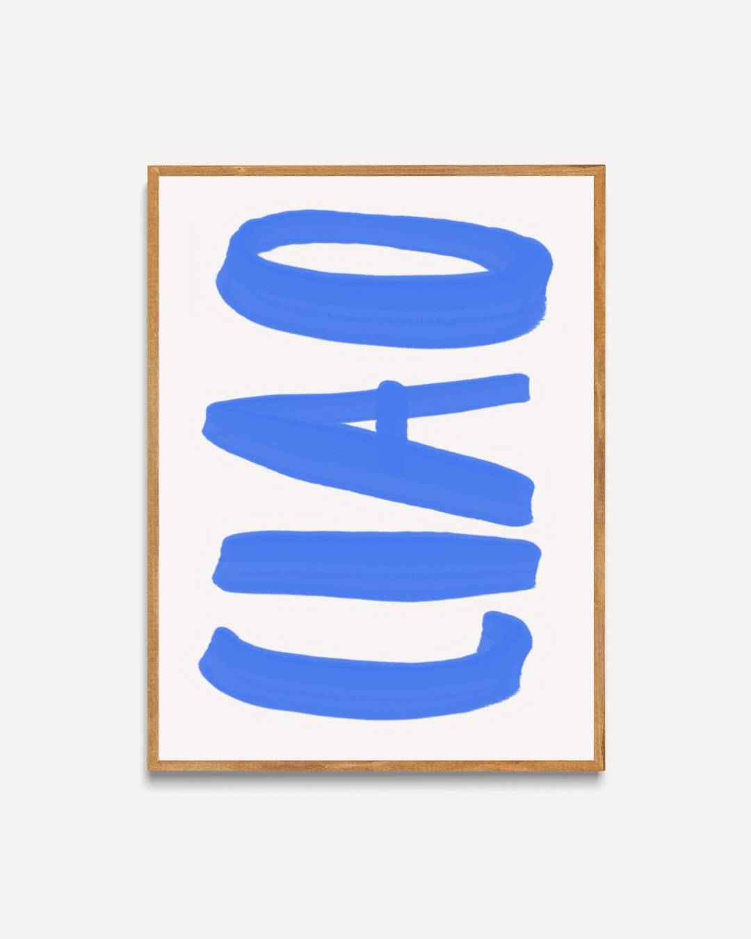 Ciao Poster – portret poster als wanddecoratie