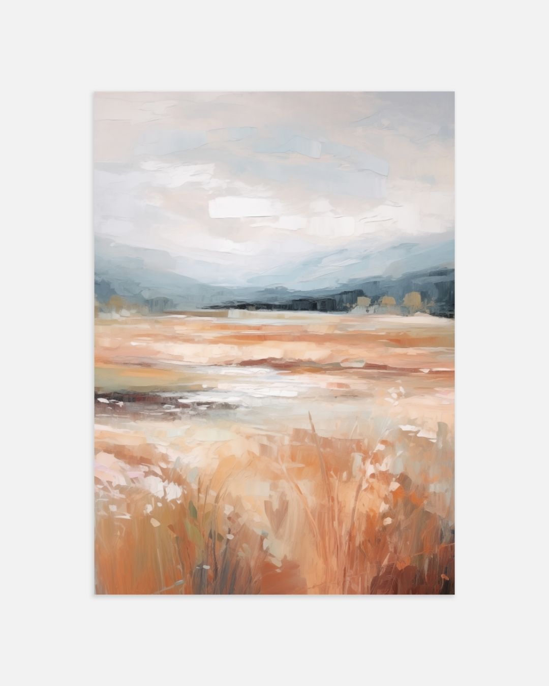Rustige Landschappen Posterset – tweedelige poster set voor modern interieur