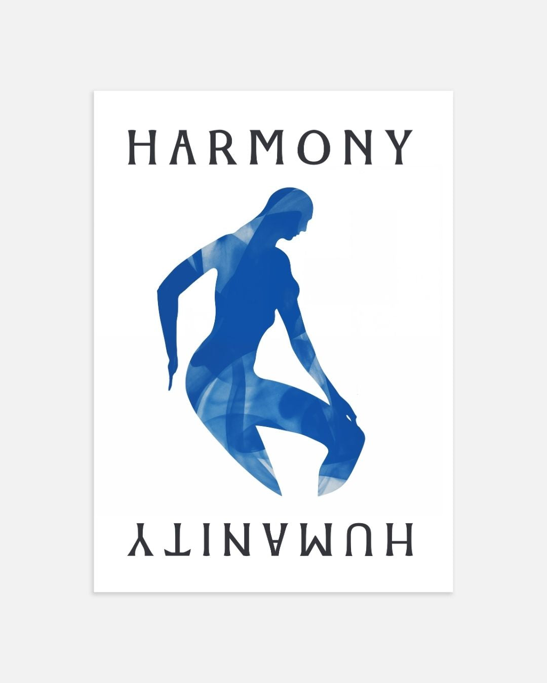 Harmonie en Menselijkheid Posterset – tweedelige poster set voor modern interieur