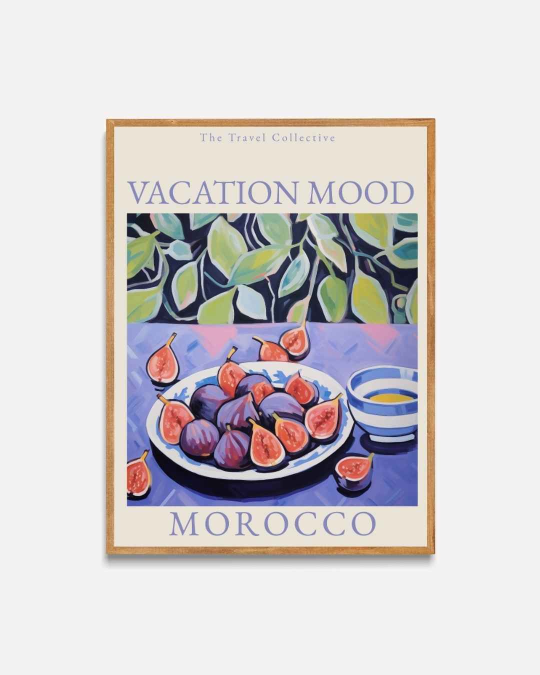 Vakantiestemming Marokko Poster – portret poster als wanddecoratie