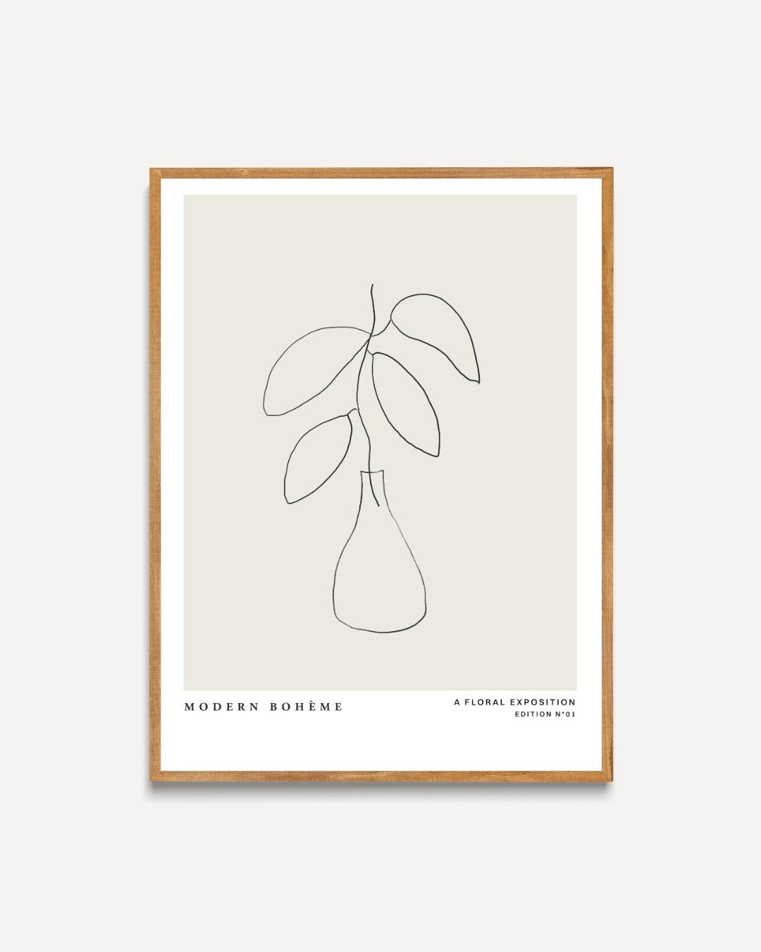 Elegante tak Poster – portret poster als wanddecoratie