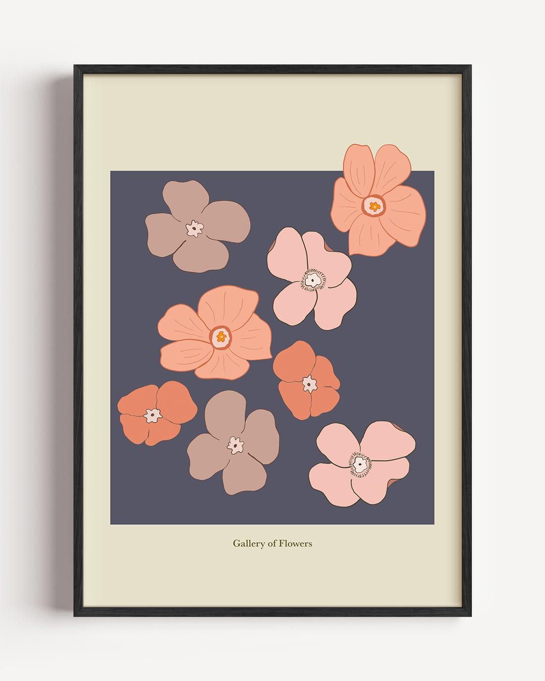 Bloemenpracht – bloemen portret poster als wanddecoratie