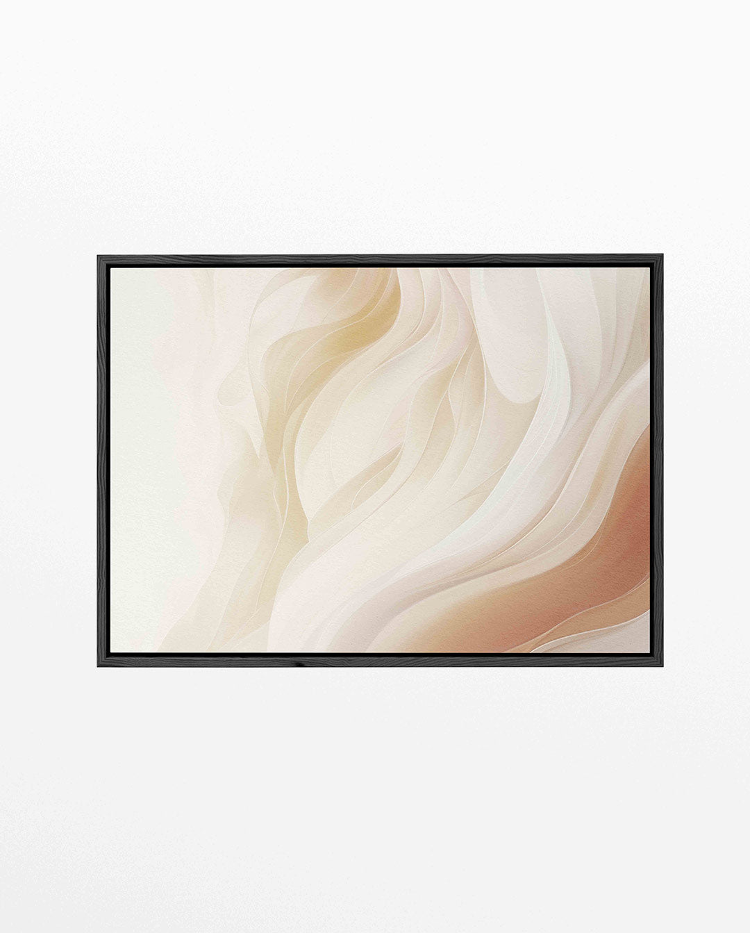Vloeiende lijnen – liggend wanddecoratie kunstwerk