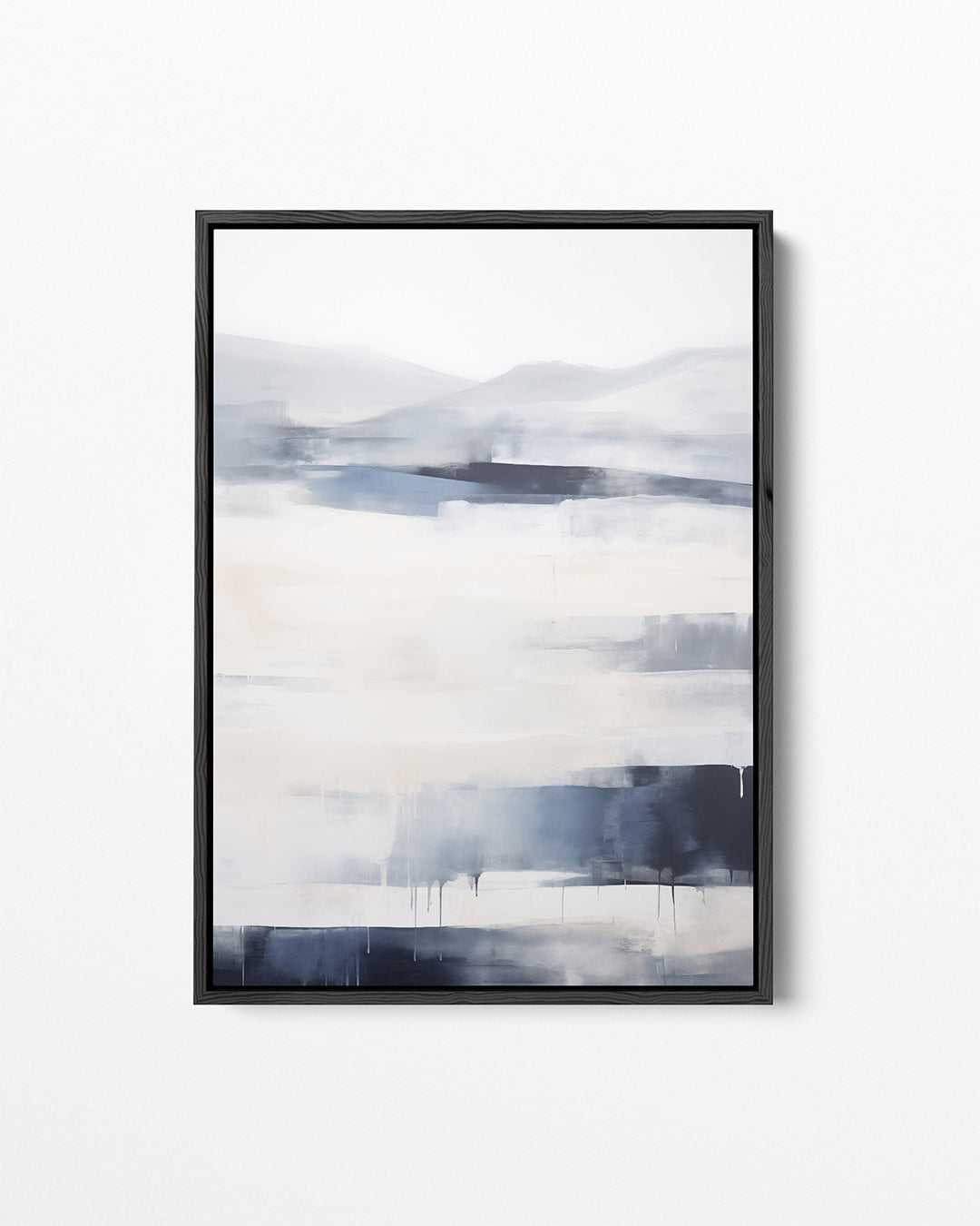 Landschap in lagen – staand wanddecoratie kunstwerk