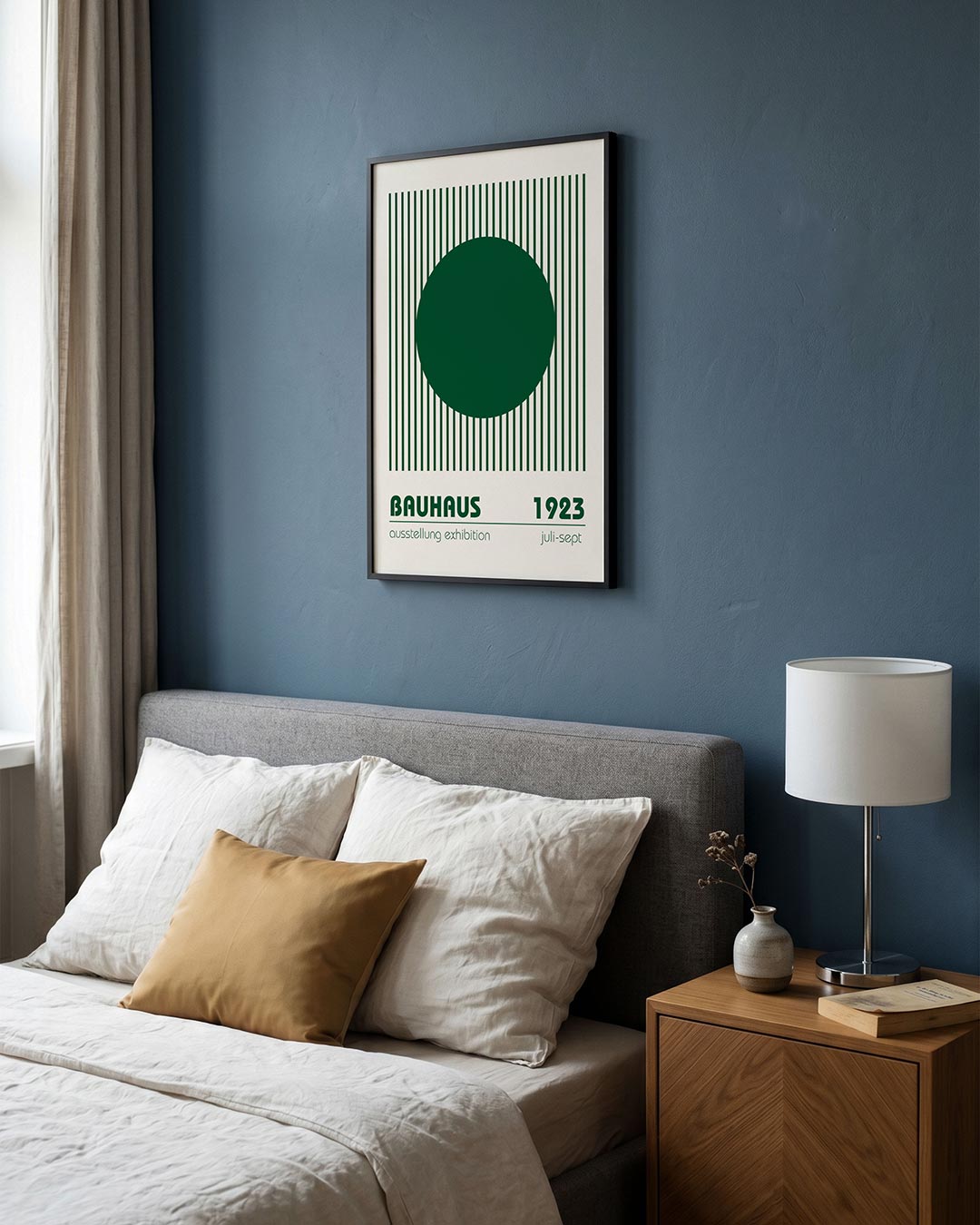  – staande Bauhaus poster voor aan de muur