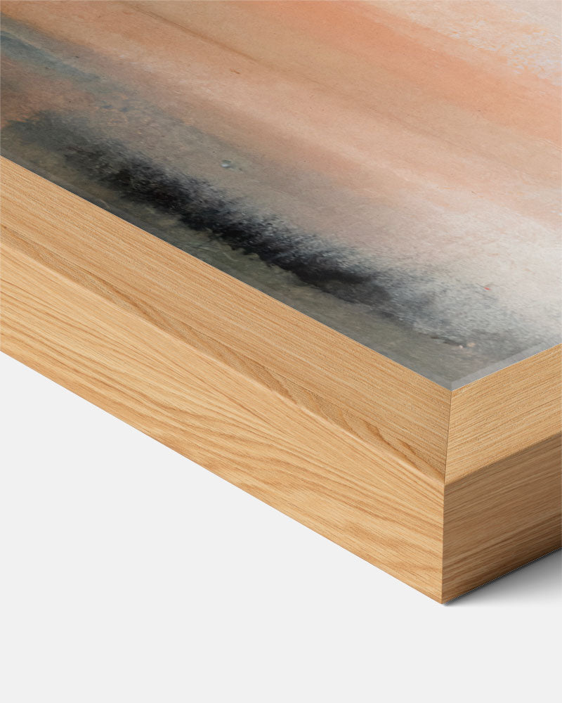 Rustgevende Abstracte Kunst – abstracte textuur poster in staand formaat