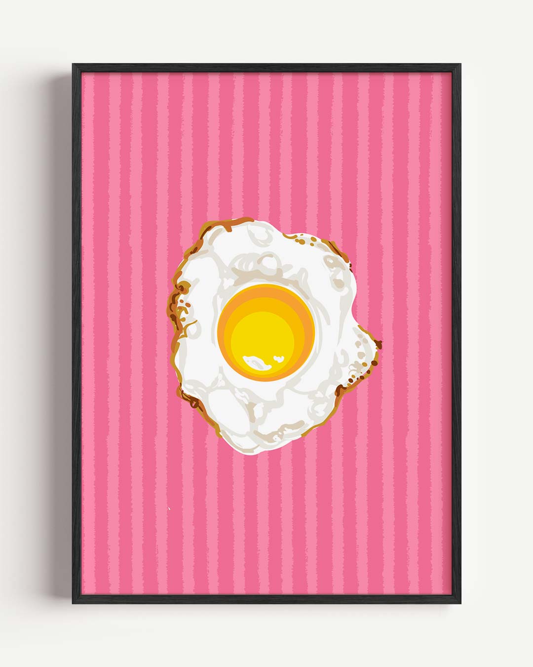 Sunny Side Up Ontbijt – zomer portret poster als wanddecoratie