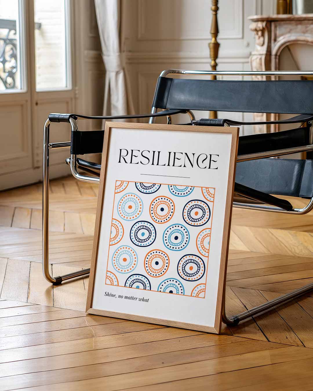 Inspirerende Resilience – quote poster als inspirerende wanddecoratie