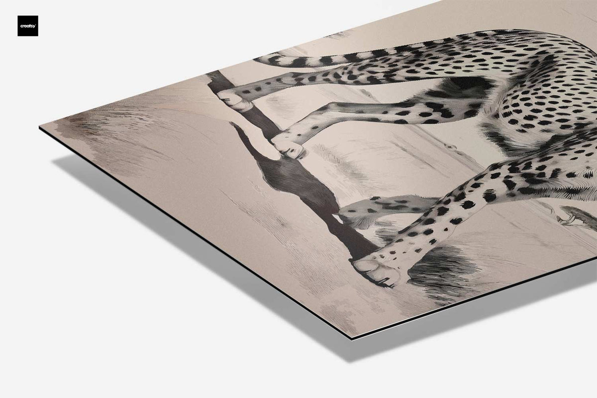 L'Opera d'Arte del Leopardo Elegante