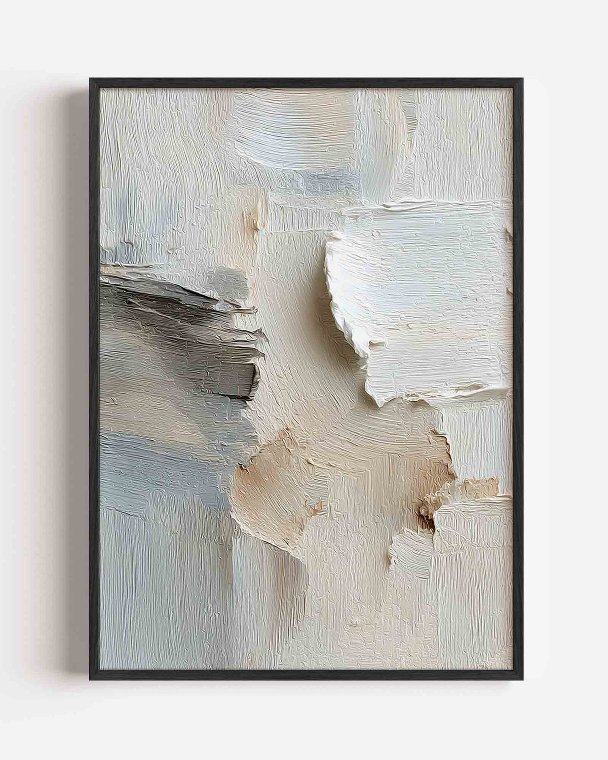 Abstracte textuur – abstracte textuur portret poster als wanddecoratie