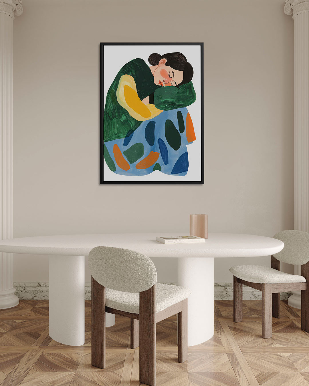Dromerige vormen – alternatieve weergave van het kunstwerk