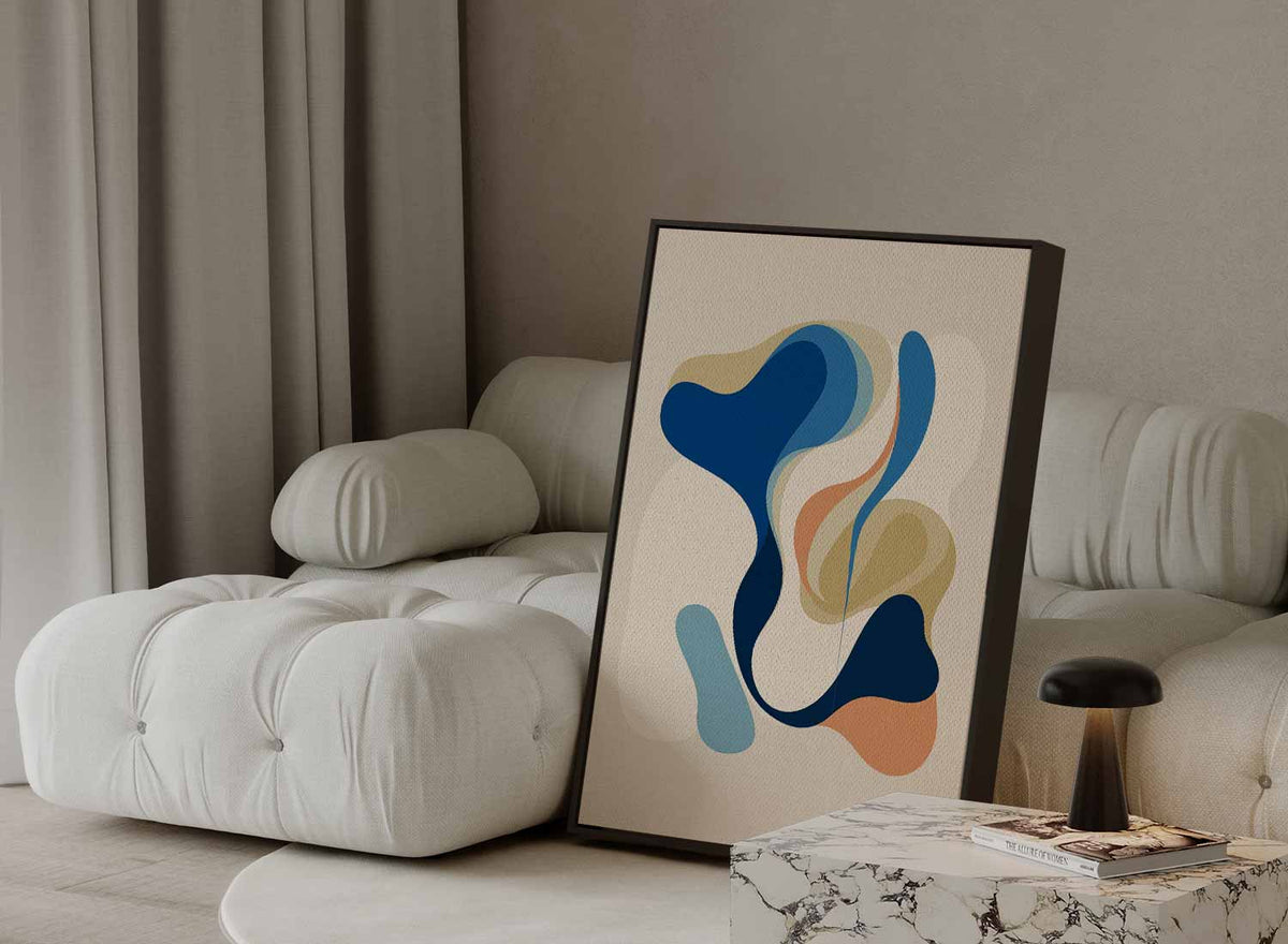 Kleurig Stromen – portret kunstwerk als wanddecoratie, afbeelding 13
