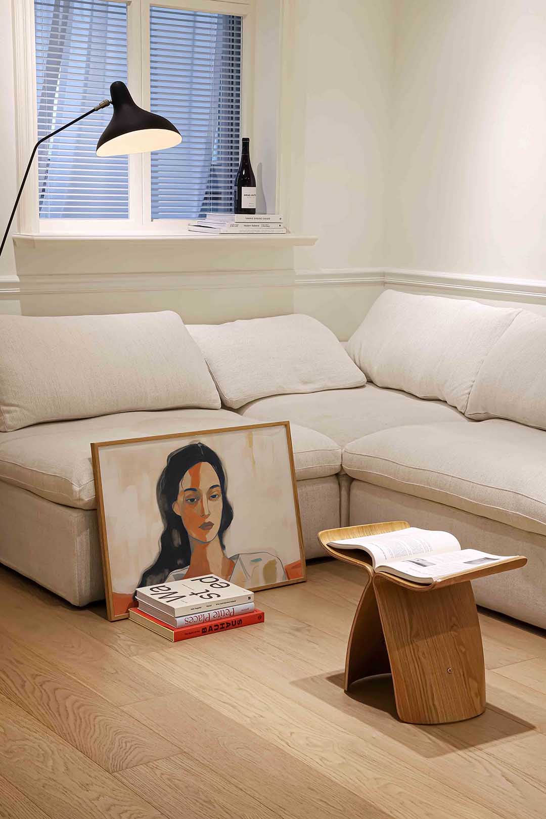 Vrouwelijk portret – vrouwelijke portretkunst als landscape poster