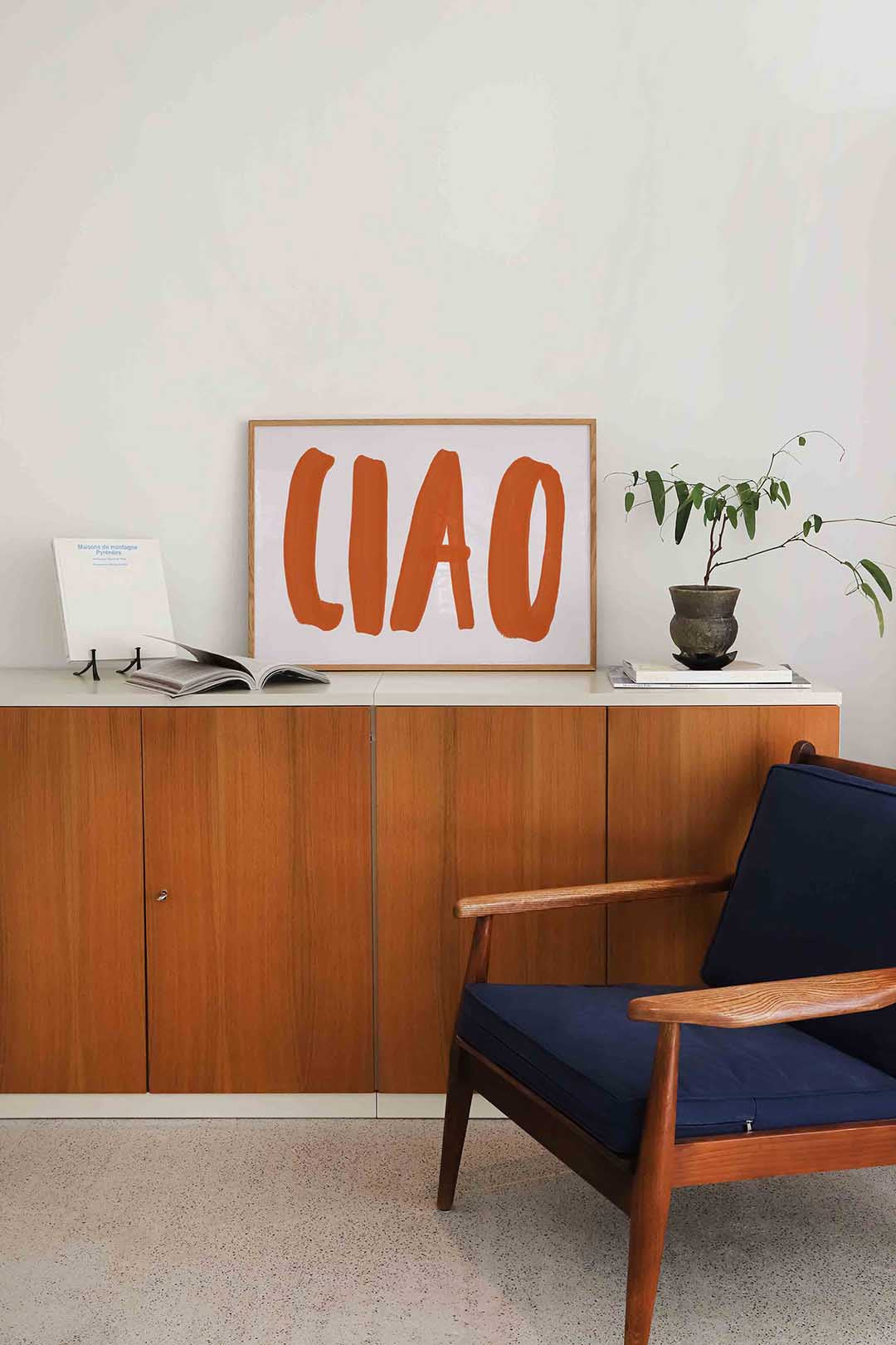 Ciao – moderne landscape wanddecoratie van WallArtistic