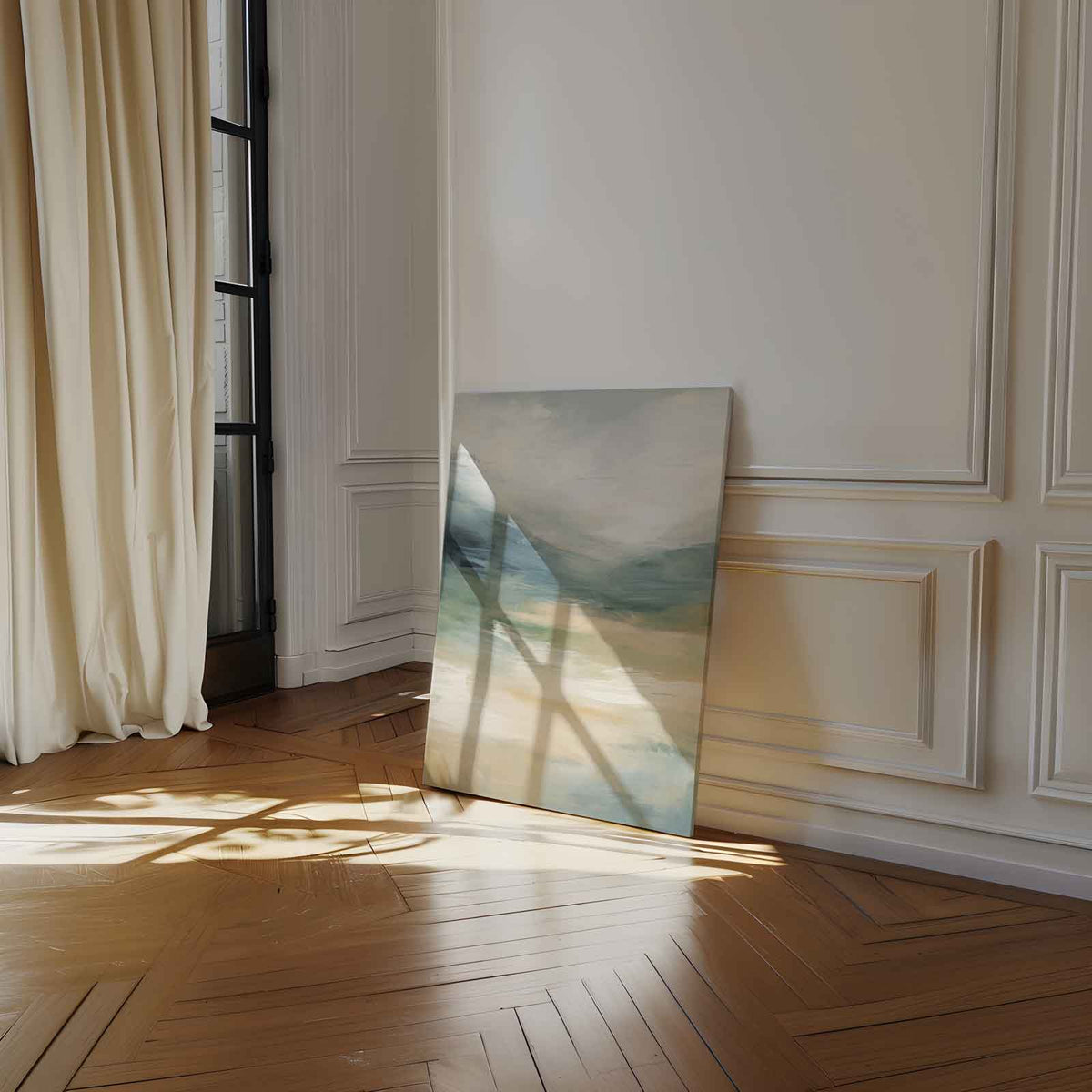 Dromerige Horizonten – portret kunstwerk als wanddecoratie, afbeelding 14