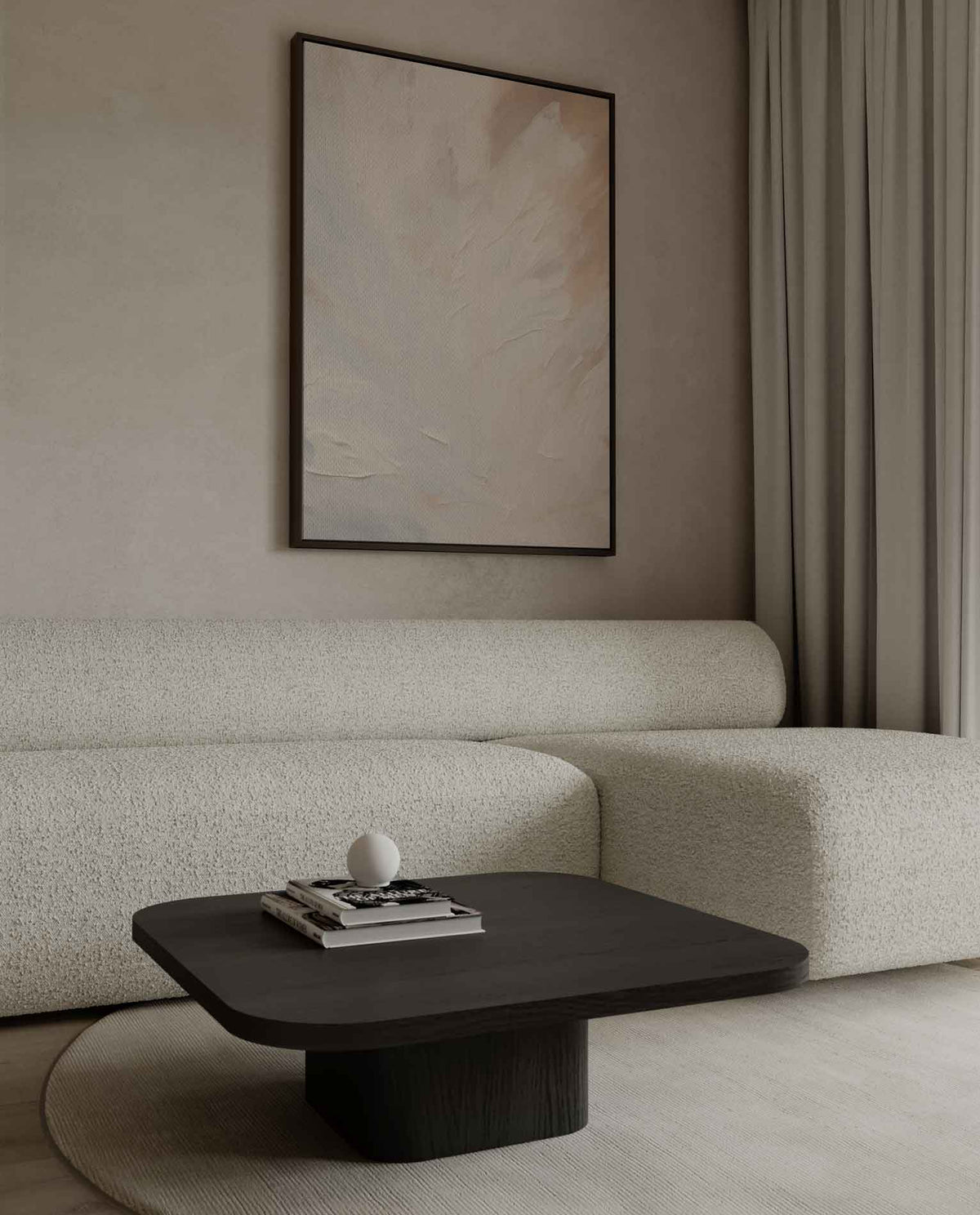 Nevelige Dromen – canvas kunstwerk als wanddecoratie