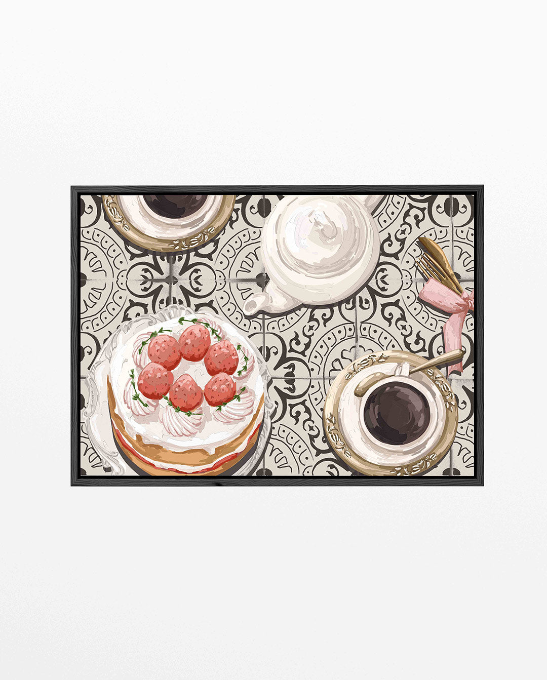 Elegante tafelscène – liggend keuken kunstwerk
