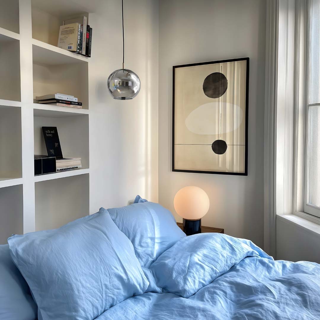Minimalistische Geometrische – staande abstracte wanddecoratie van WallArtistic