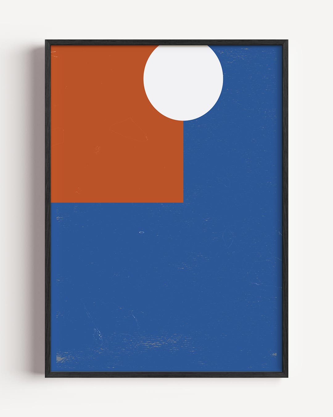Moderne Geometrische Kunstposter – kleurrijke abstracte portret poster als wanddecoratie