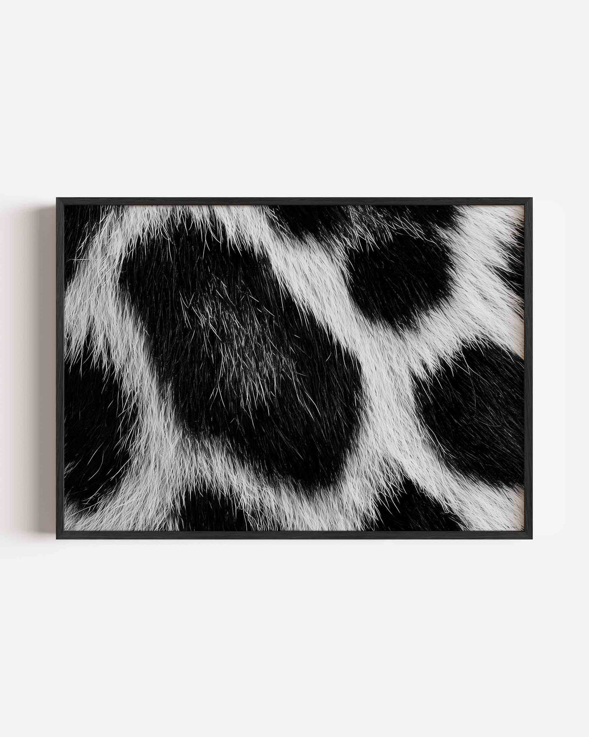 Zwart wit vachtpatroon – jungle landscape poster als wanddecoratie
