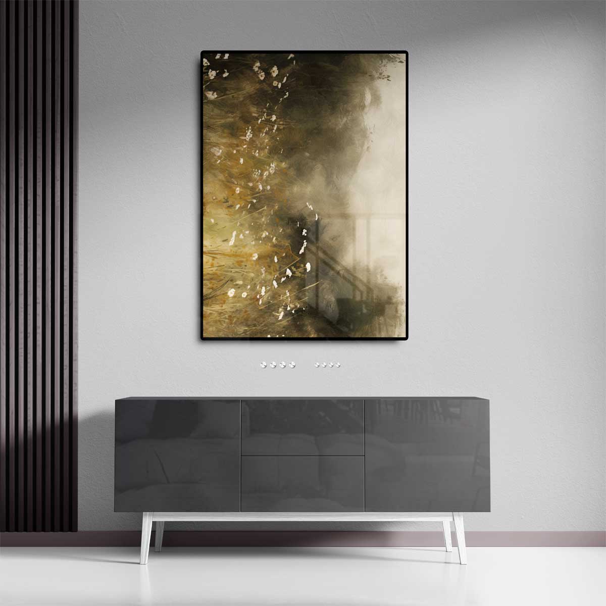 Natuurlijke Mystiek – staand kunstwerk voor modern interieur