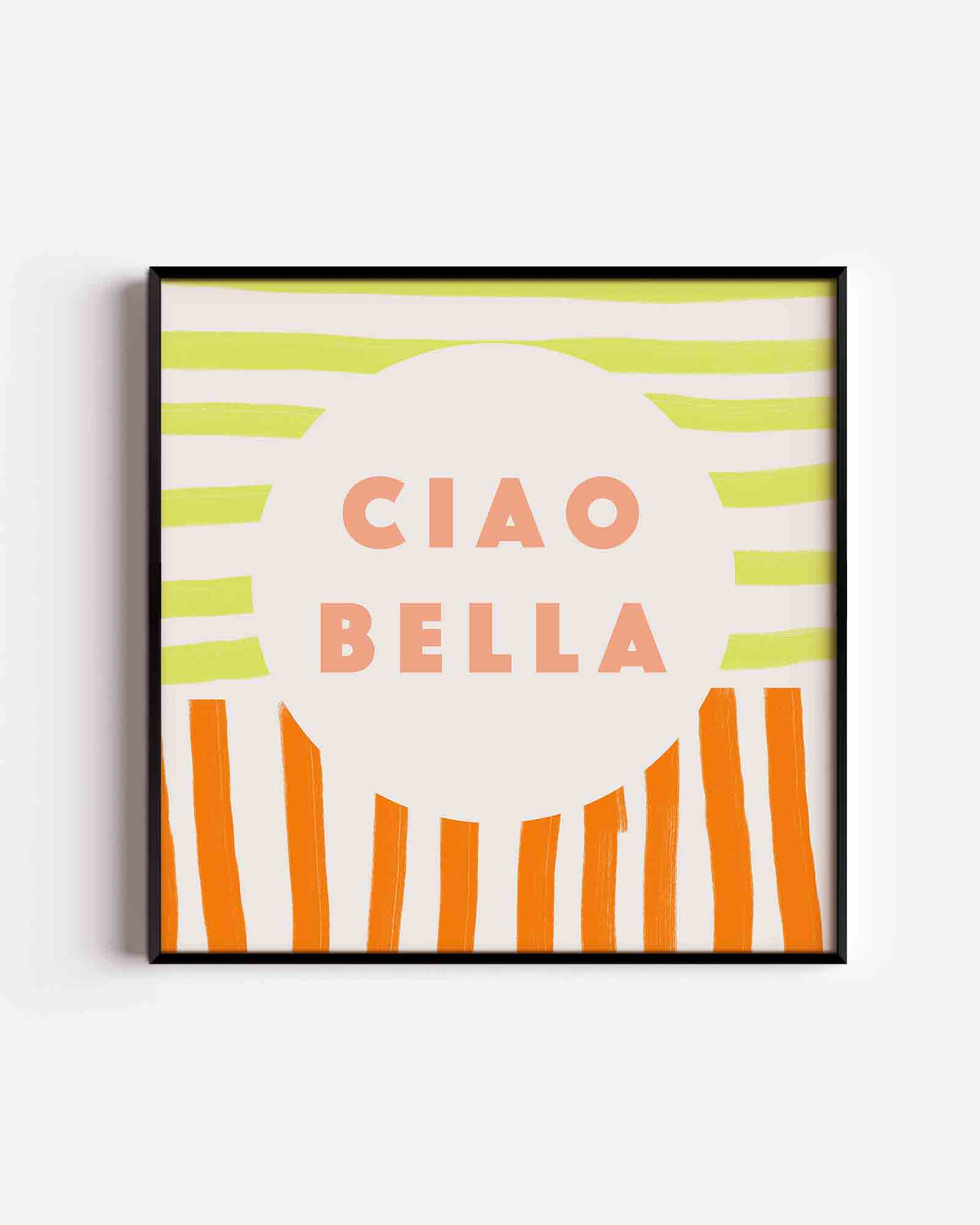 Ciao bella – keuken vierkante poster als wanddecoratie