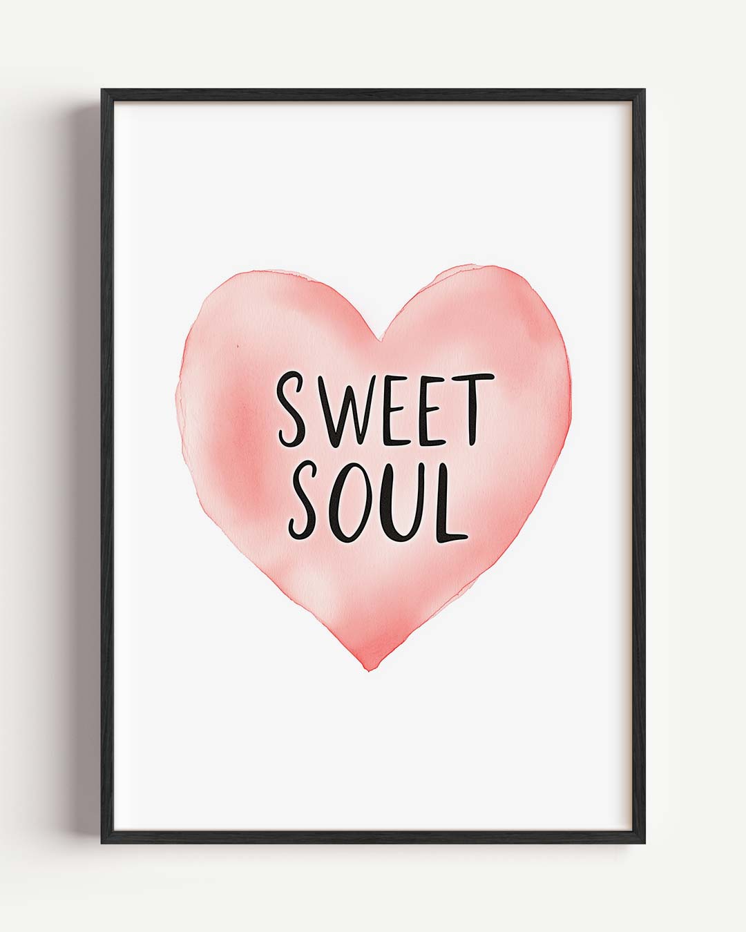 Sweet Soul – kids portret poster als wanddecoratie