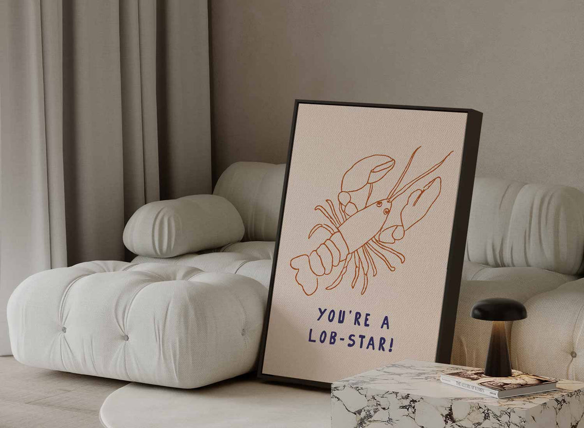 Lob-Star Illustratie Poster – portret kunstwerk als wanddecoratie, afbeelding 13