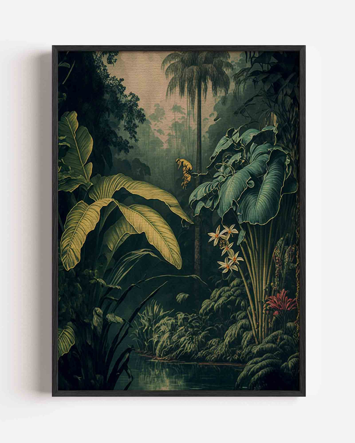 Tropische planten – jungle portret poster als wanddecoratie