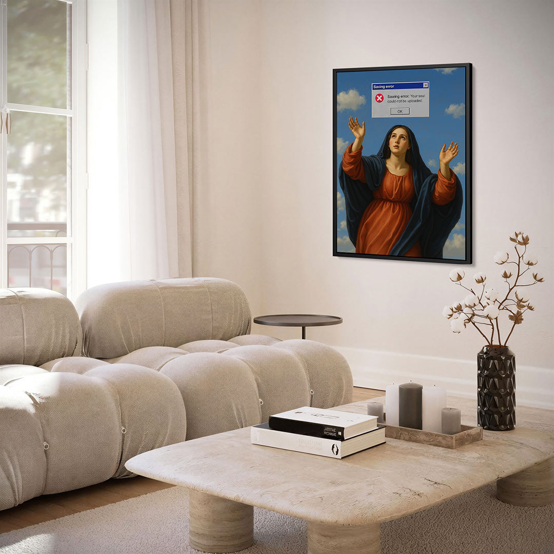 Abstract – kunstwerk als stijlvolle wanddecoratie