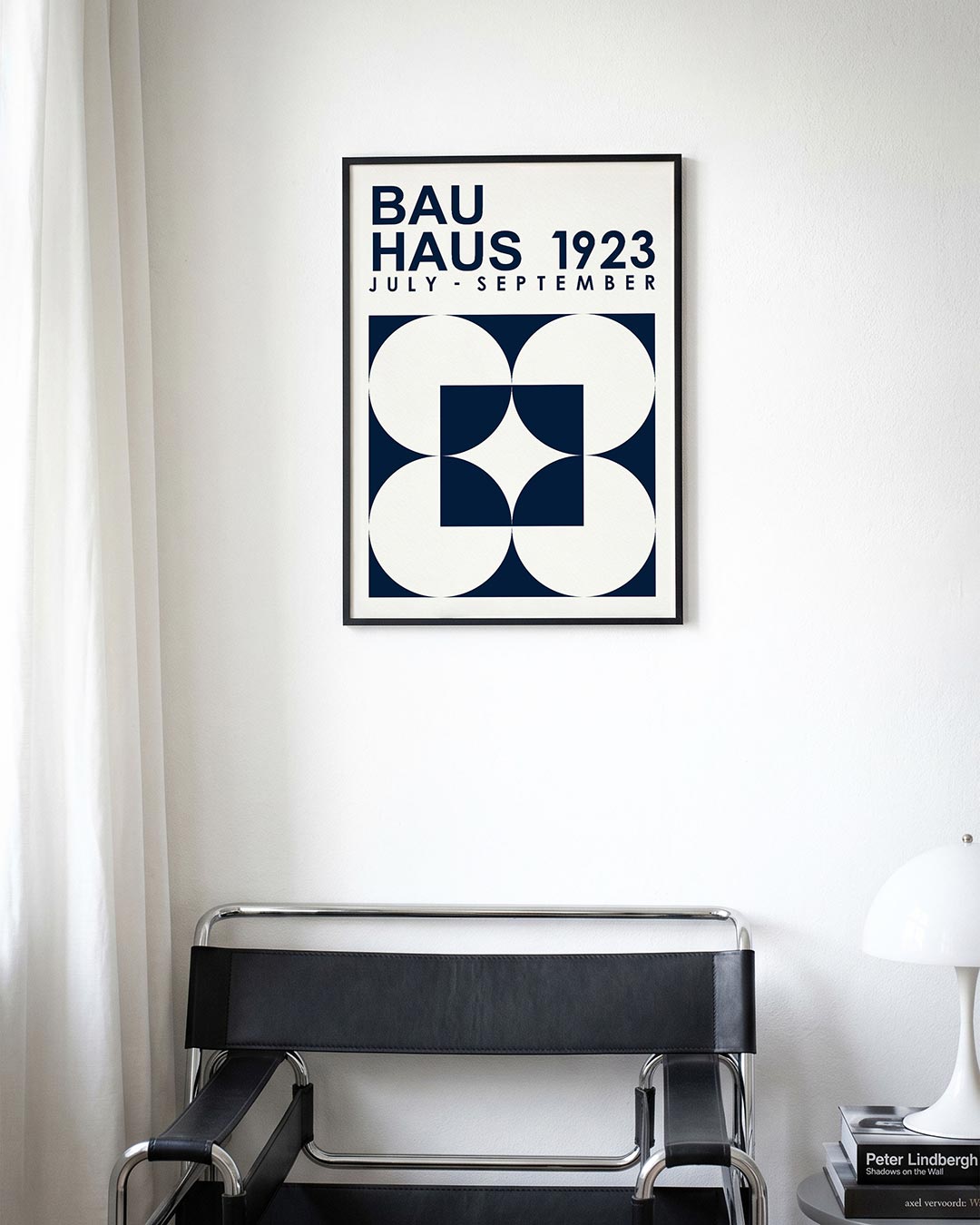 Vormen en vlakken – moderne Bauhaus wandkunst als poster