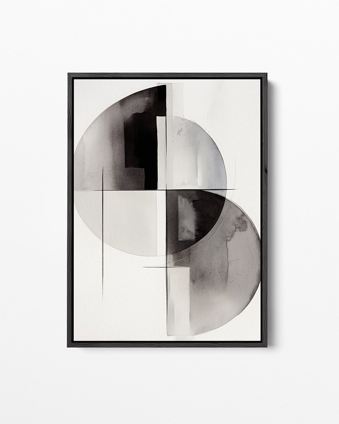 Geometrische vormen – staand wanddecoratie kunstwerk