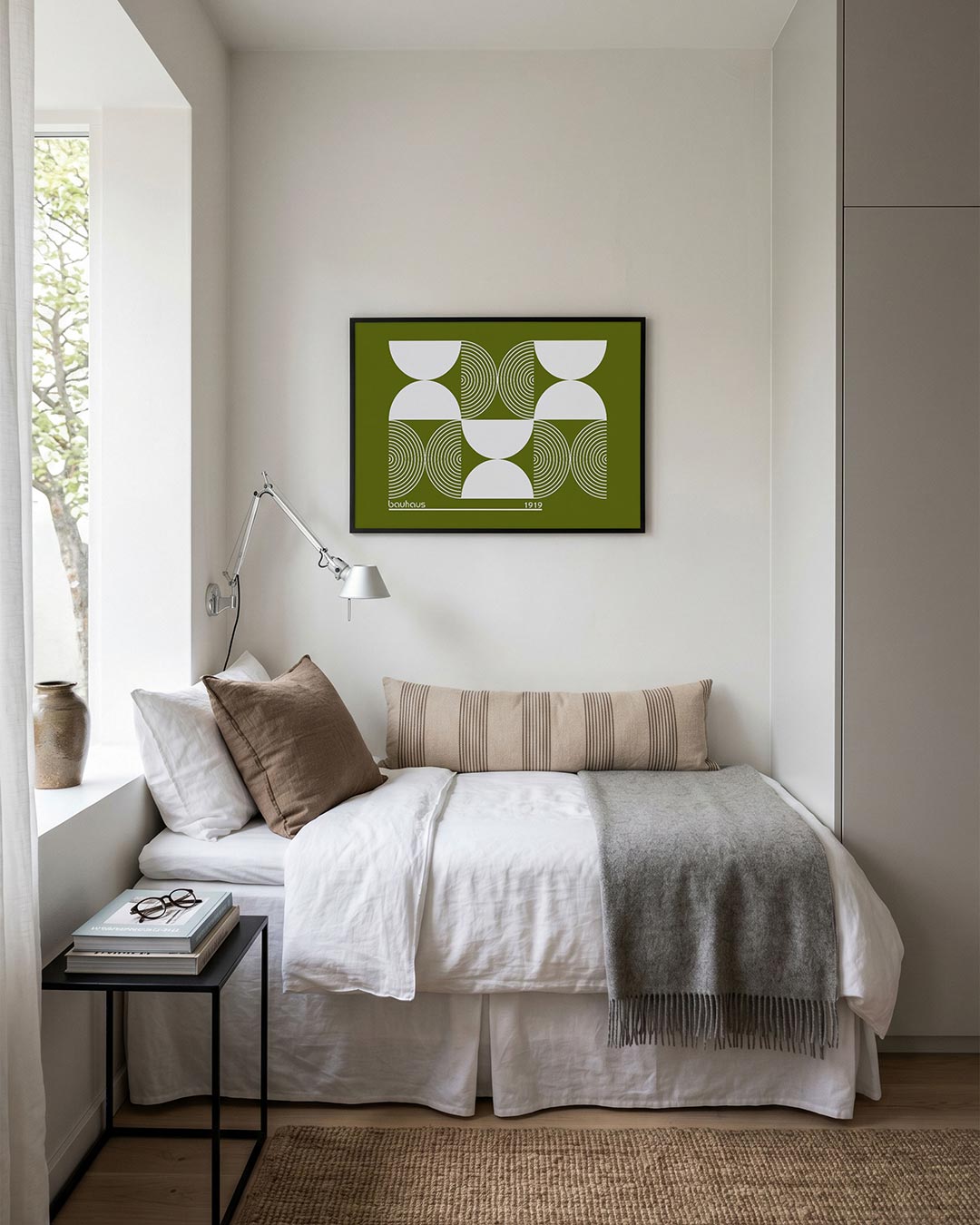 Vormen en lijnen – moderne Bauhaus wandkunst als poster