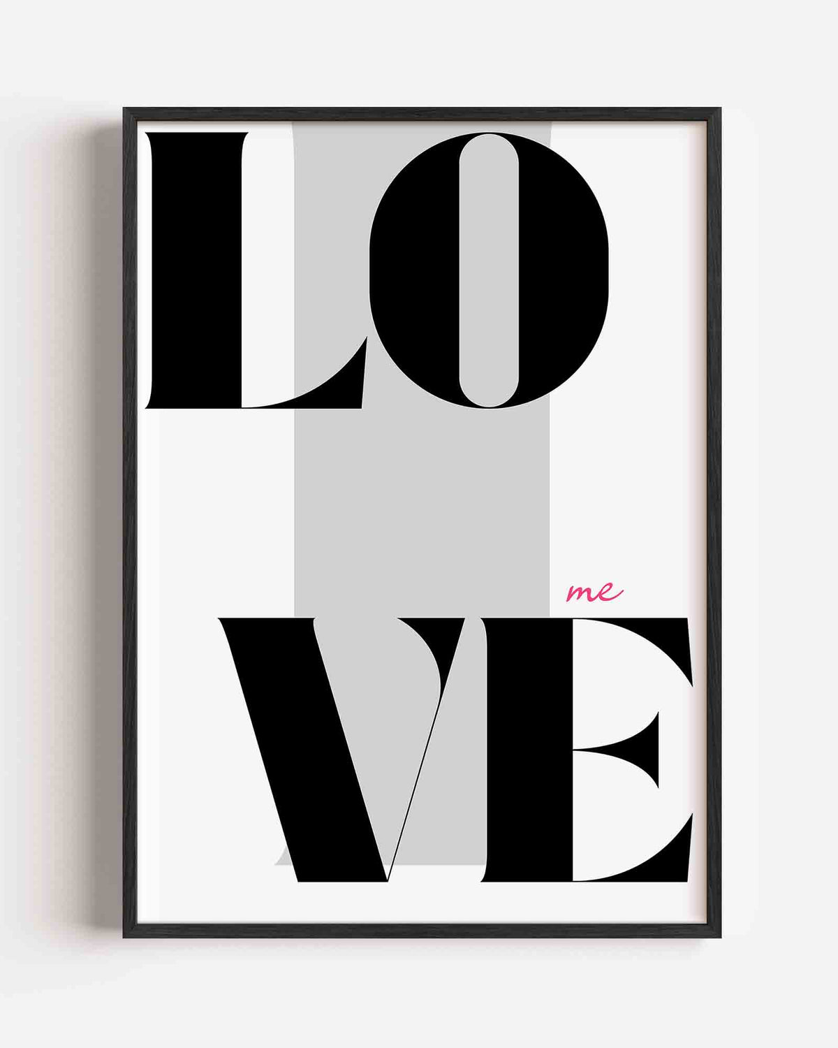 Love me – Pop Art portret poster als wanddecoratie