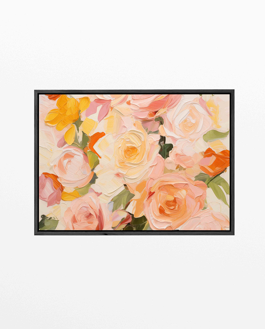 Bloemrijke kleurenpracht – Bloemencompositie – liggend bloemen kunstwerk