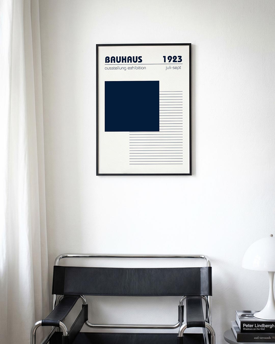 Vorm en lijnen – moderne Bauhaus wandkunst als poster