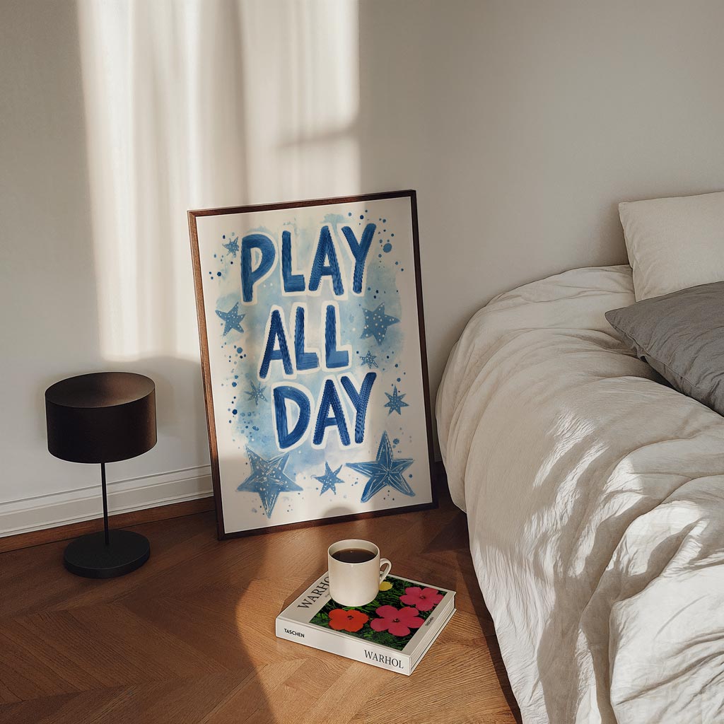 Speelse Motivatieposter – kinderposter in staand formaat