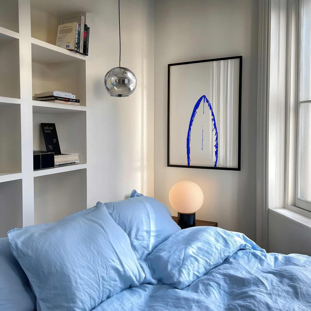 Moderne Bladkunst – staande muurposter met dierenthema