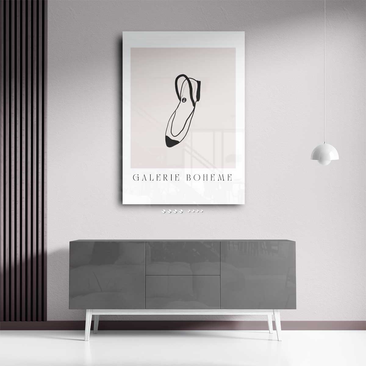 Elegante Slof – staand kunstwerk voor modern interieur