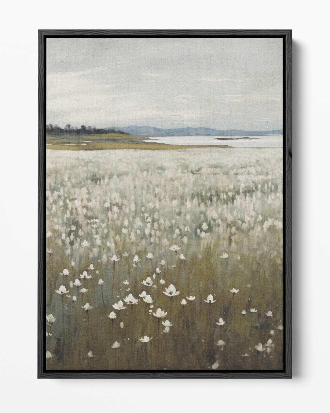 Bloemenzee bij de Zee – portret kunstwerk als wanddecoratie