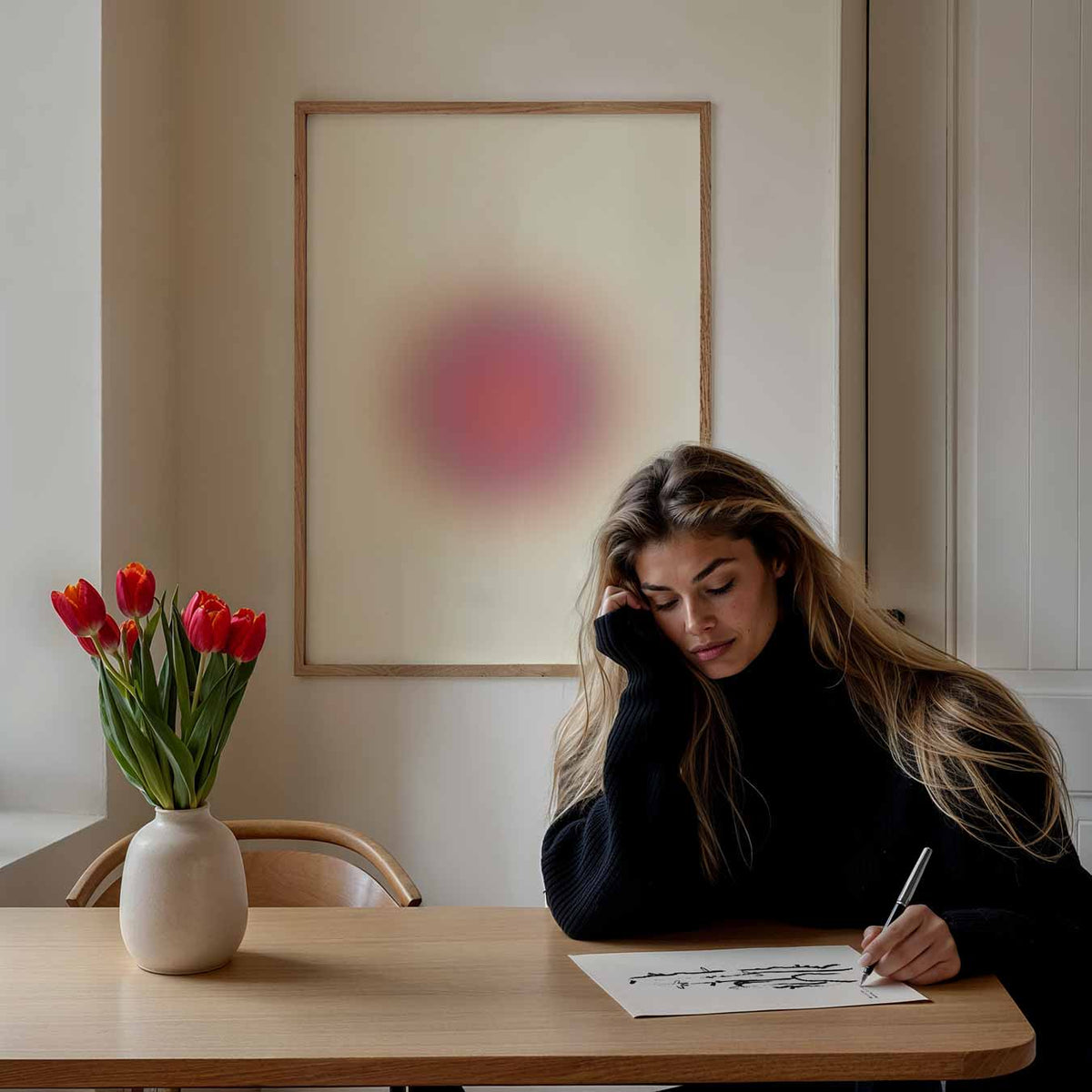 Aura Glow – mindful portret poster, afbeelding 7