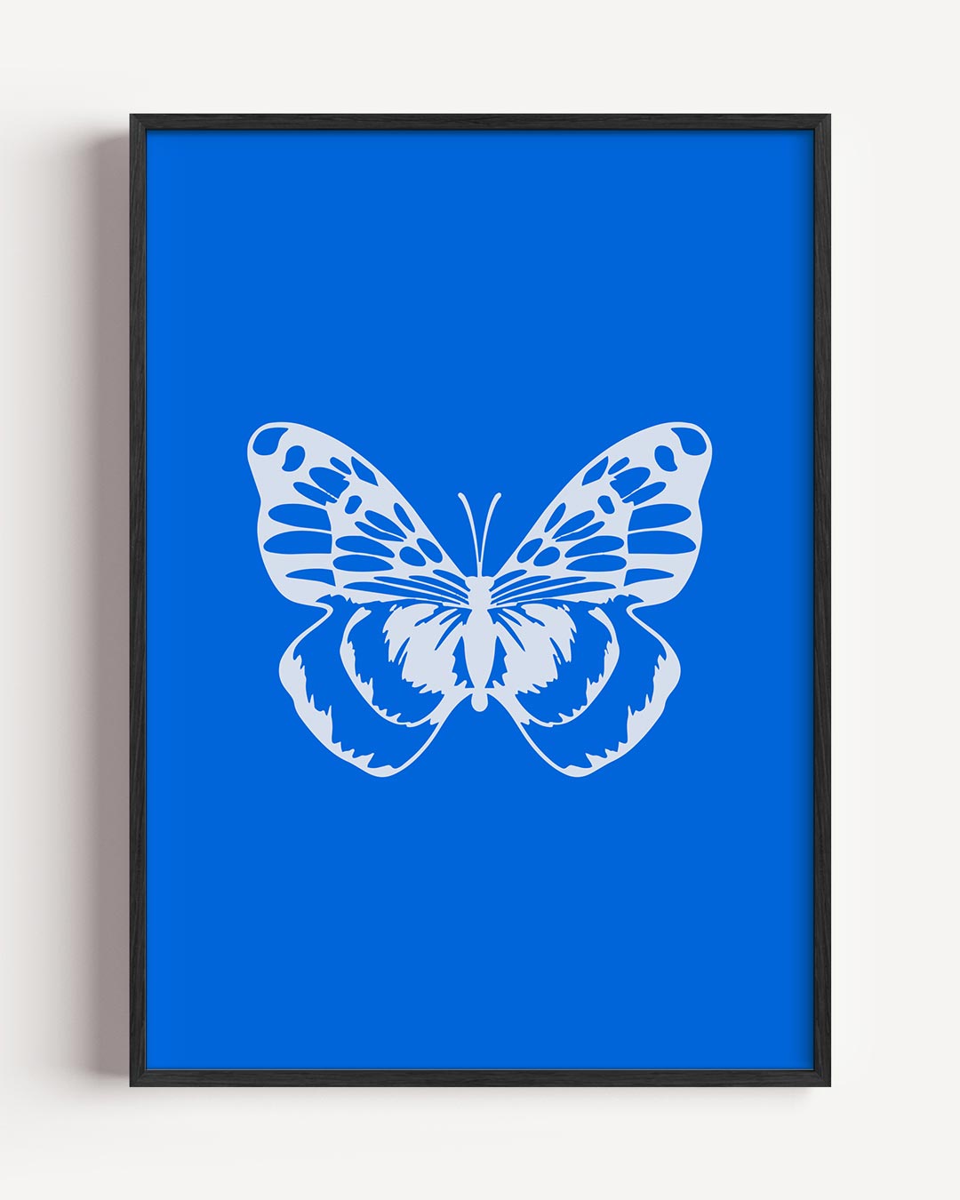Stijlvolle Vlinder Kunstposter – moderne portret poster als wanddecoratie