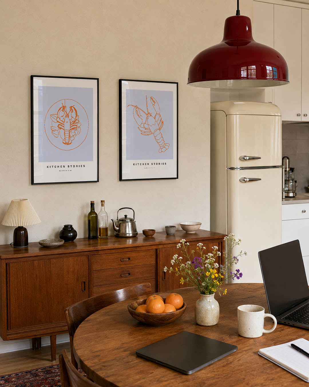Kleur en lijnenspel Posterset