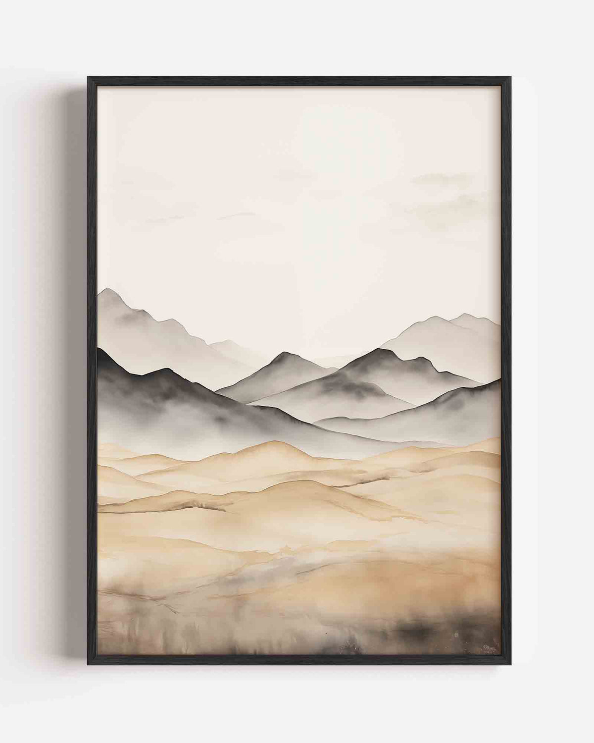 Berglandschap – natuur portret poster als wanddecoratie