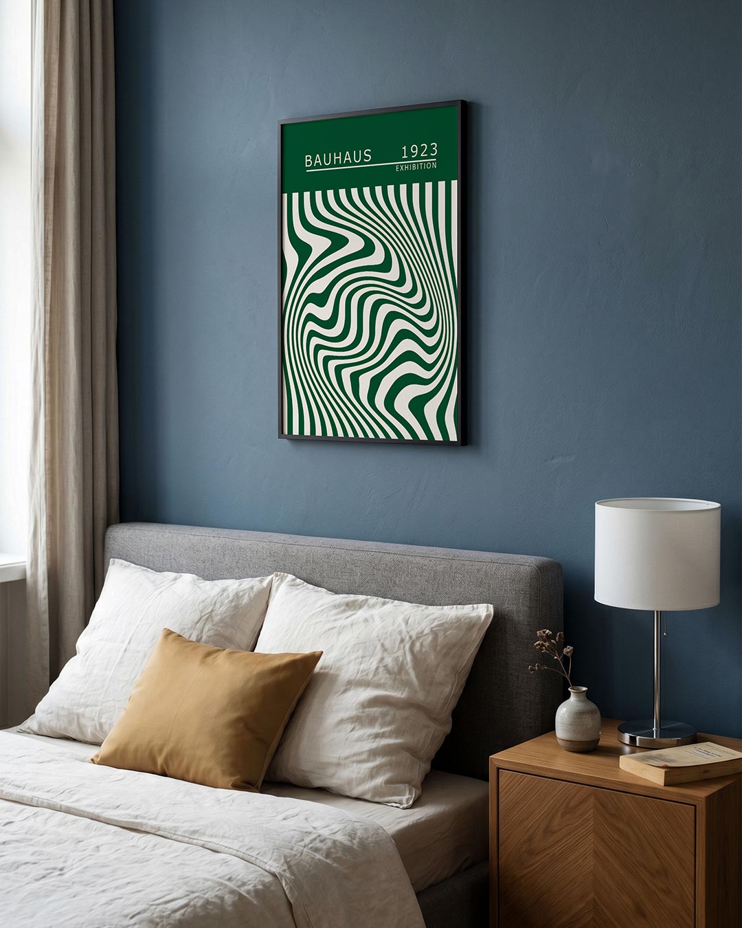  – staande Bauhaus poster voor aan de muur