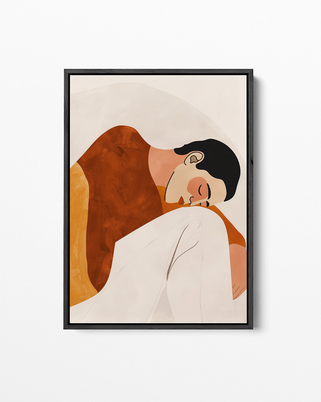 Rustige contouren – staand wanddecoratie kunstwerk