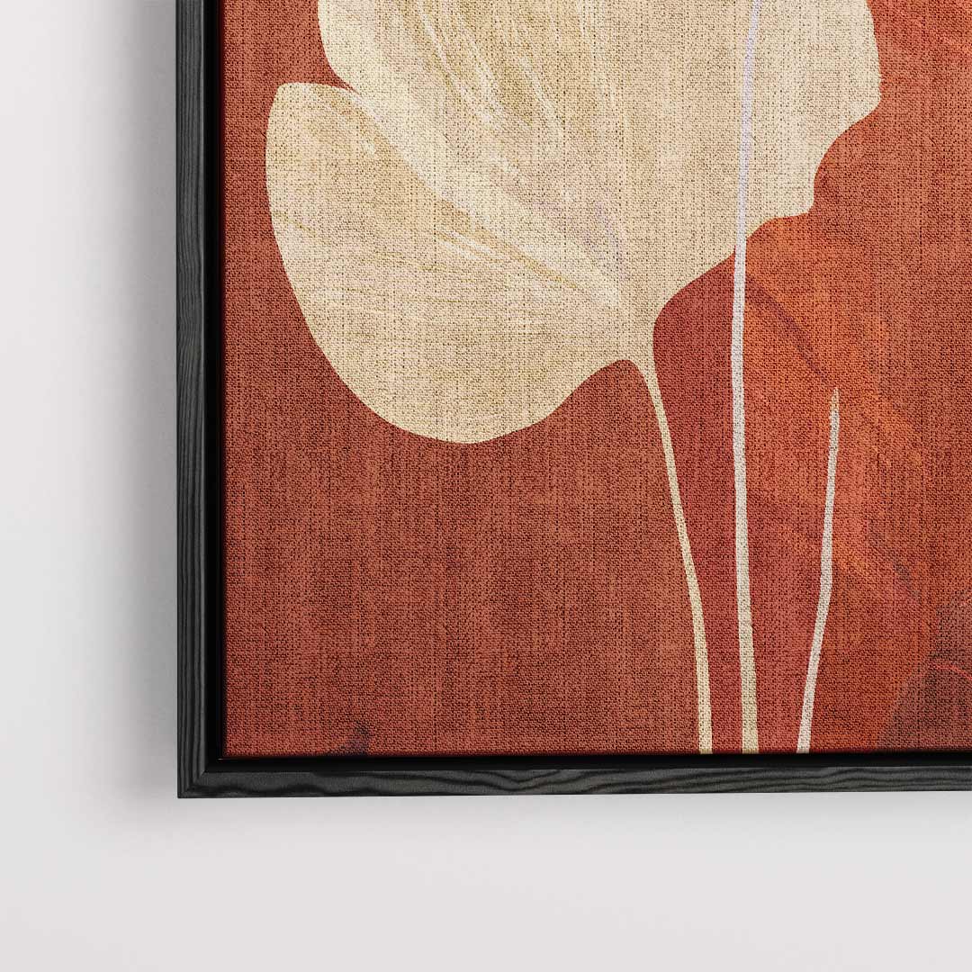 Warme Herfstbladeren – dibond kunstwerk als wanddecoratie