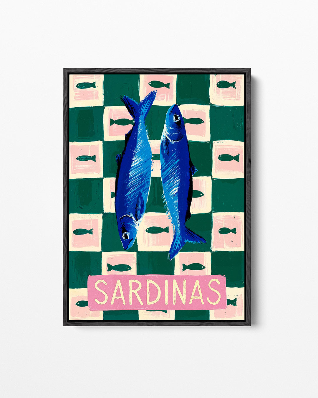 Vrolijke vissen – staand wanddecoratie kunstwerk